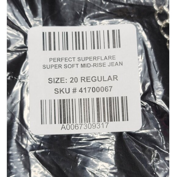 NWT Torrid Black Perfect Super Flare Super Soft Denim Mid-Rise Jean 20 - Picture 10 of 12